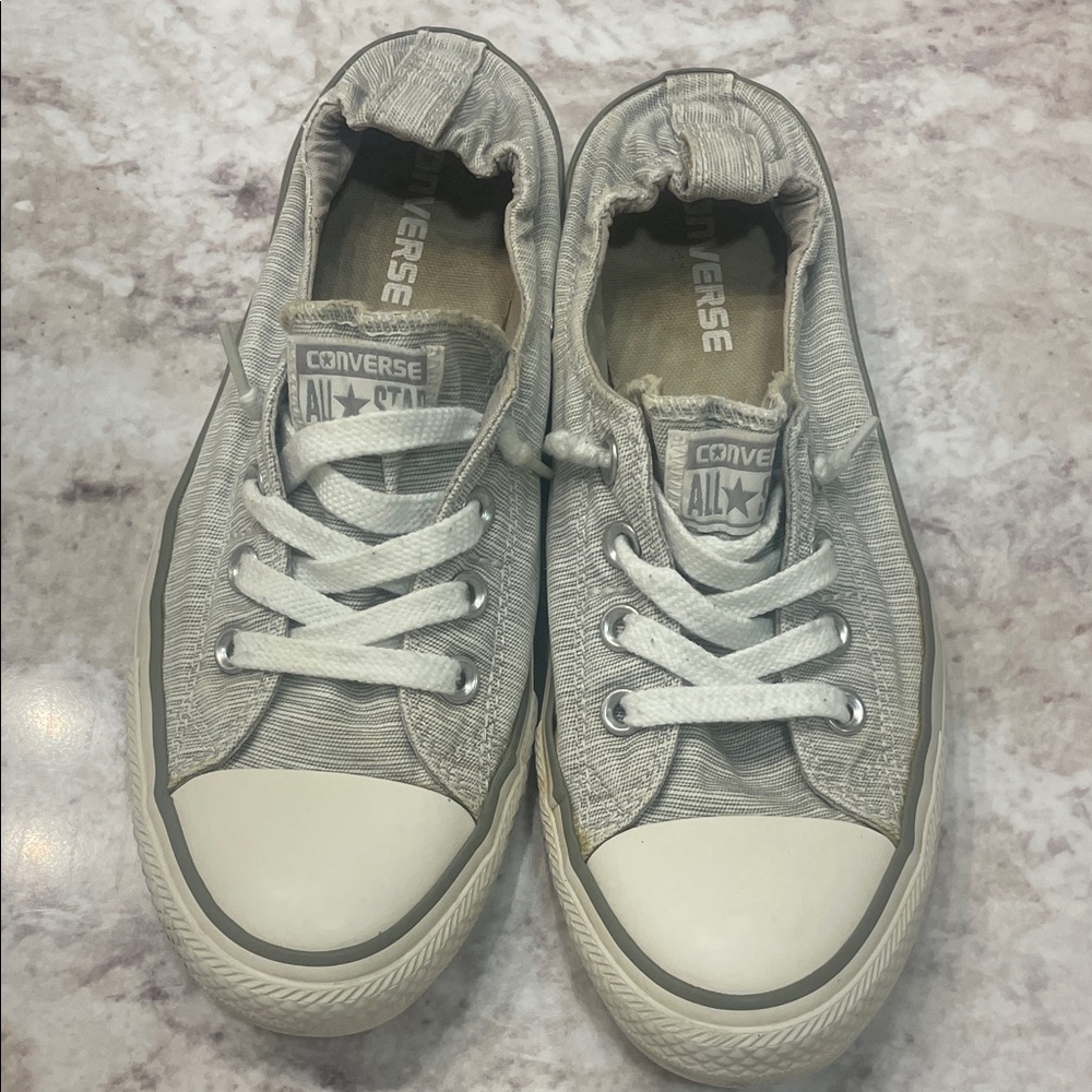 Converse Light Gray Casual Sneakers